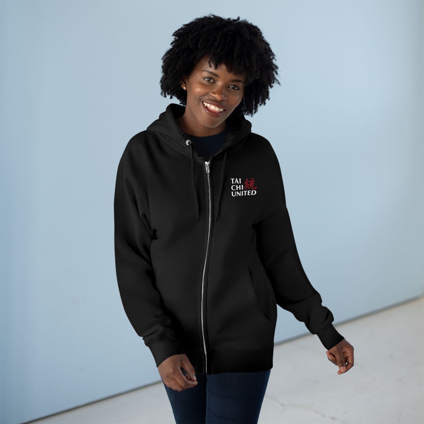 Tai Chi United Unisex Zip Hoodie