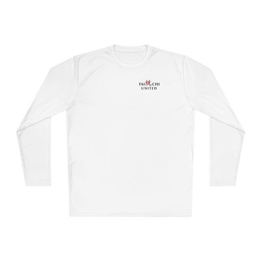 Unisex Long Sleeve Athletic Tee White