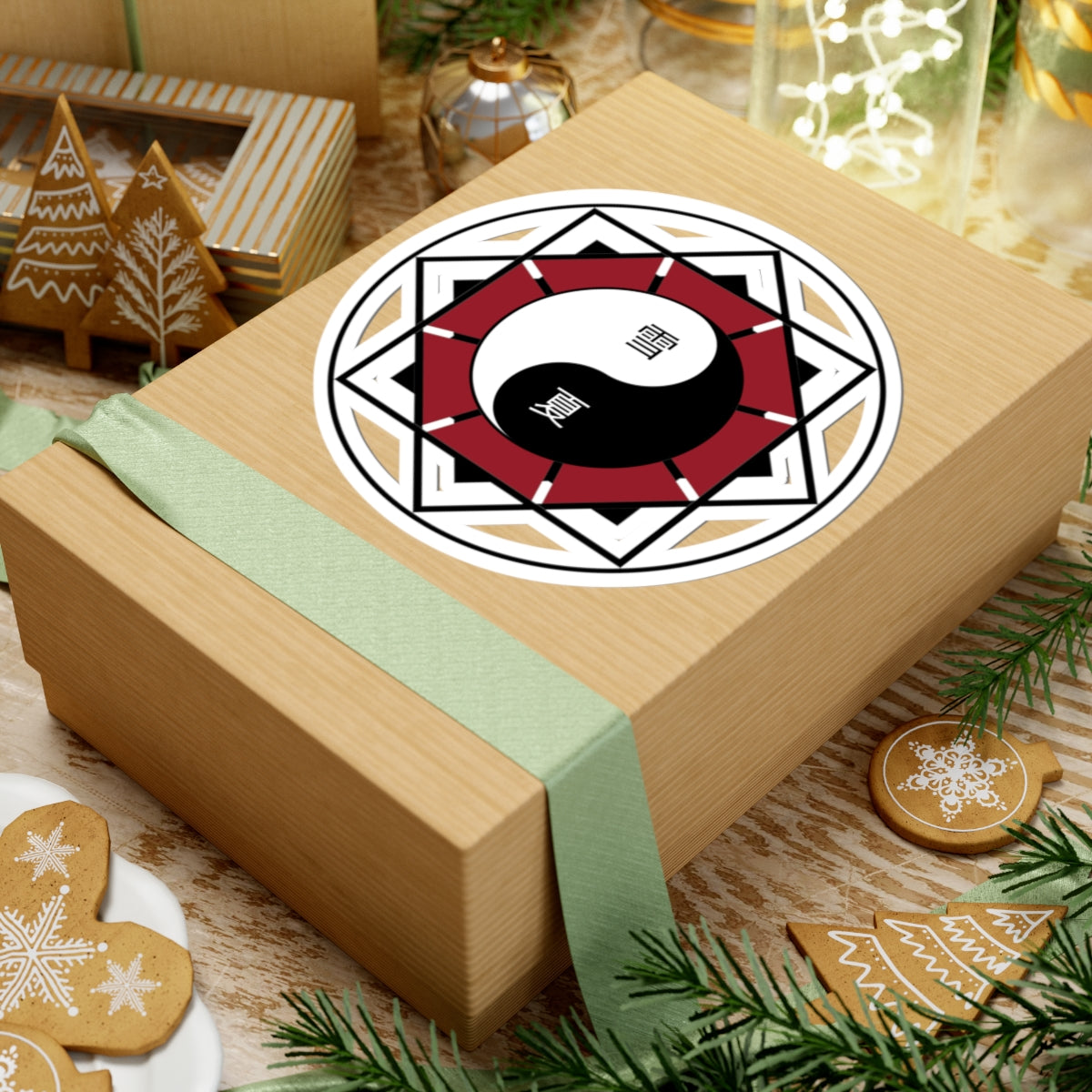 Tai Chi United Emblem Stickers